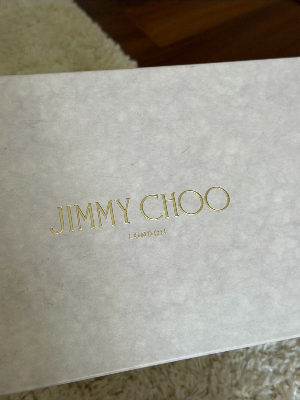 NEW WITH BOX Jimmy Choo Metallic Gold Bow Espadrille Slip-Ons Size 39/US 9 - Picture 15 of 16